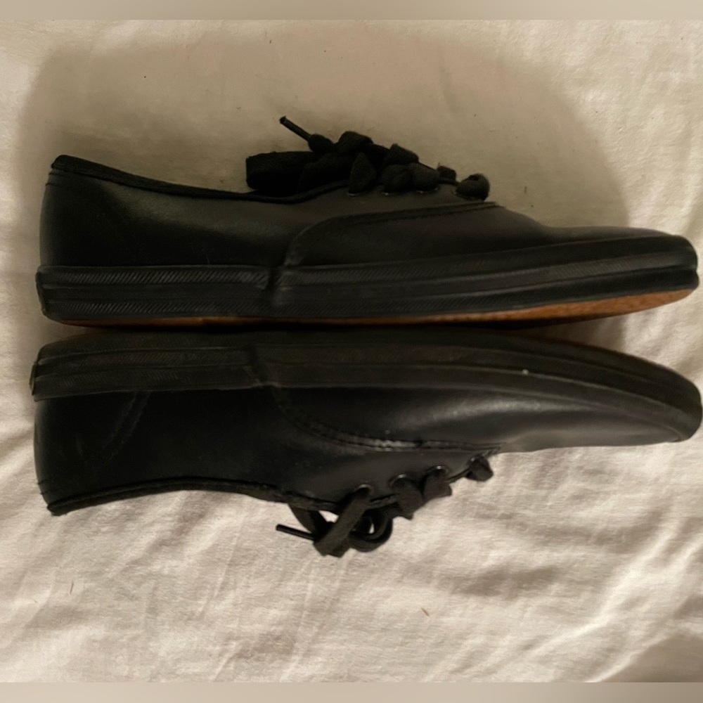 DEMI BLACK LEATHER SHOES ROC